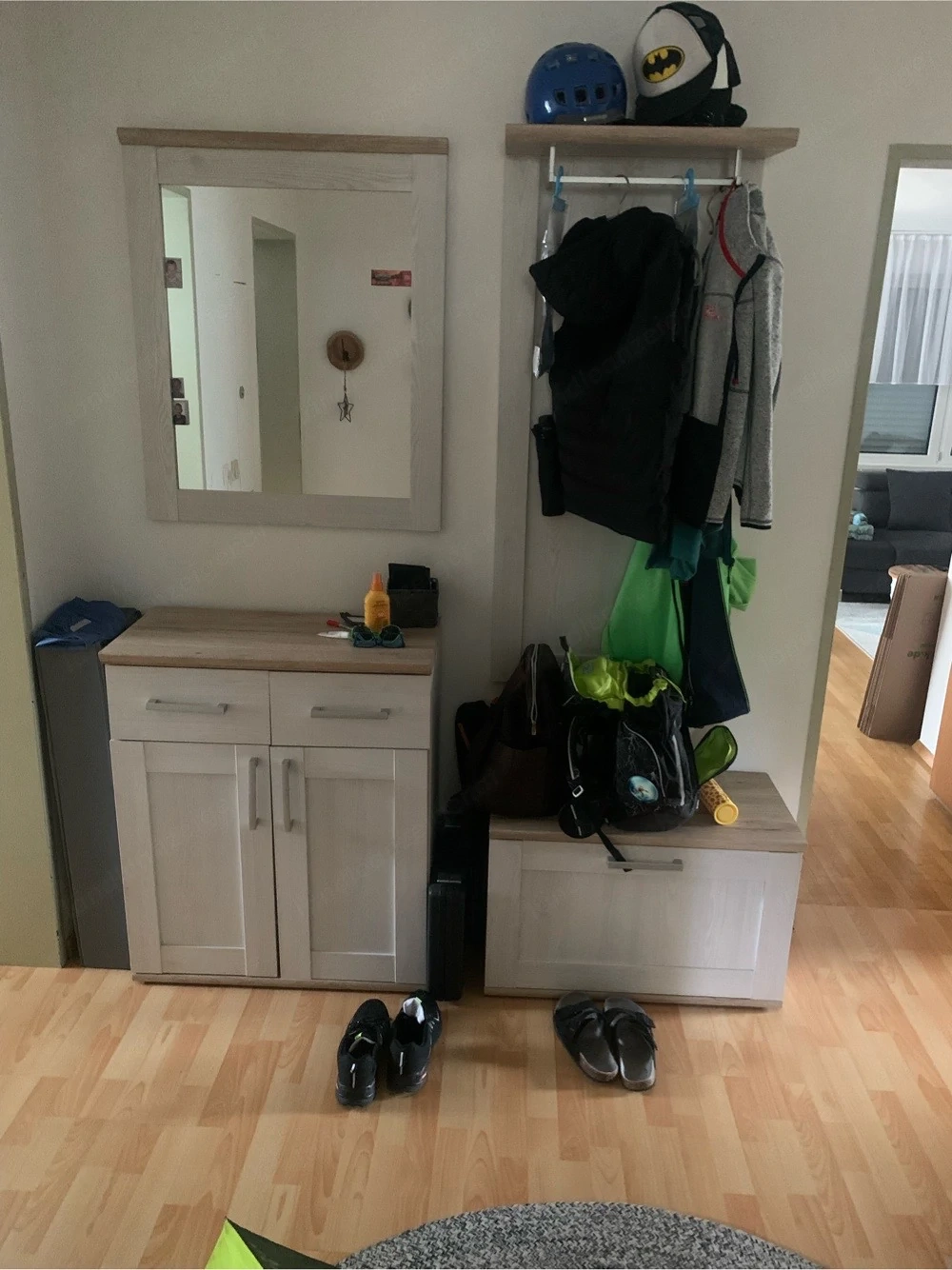 Garderobe komplett