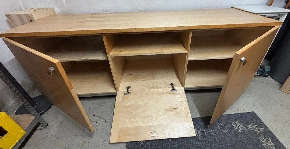 HOLZ Kommode - Aquarium Schrank