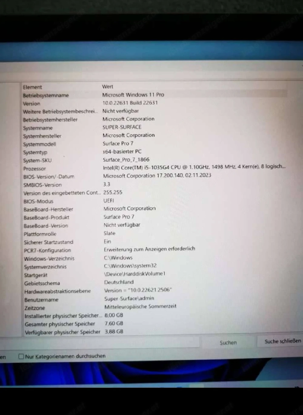 Acer Spin SP513 Convertible  Notebook  Netbook mit CH Layout der Tastatur Intel i5 Prozessor 8GB RAM