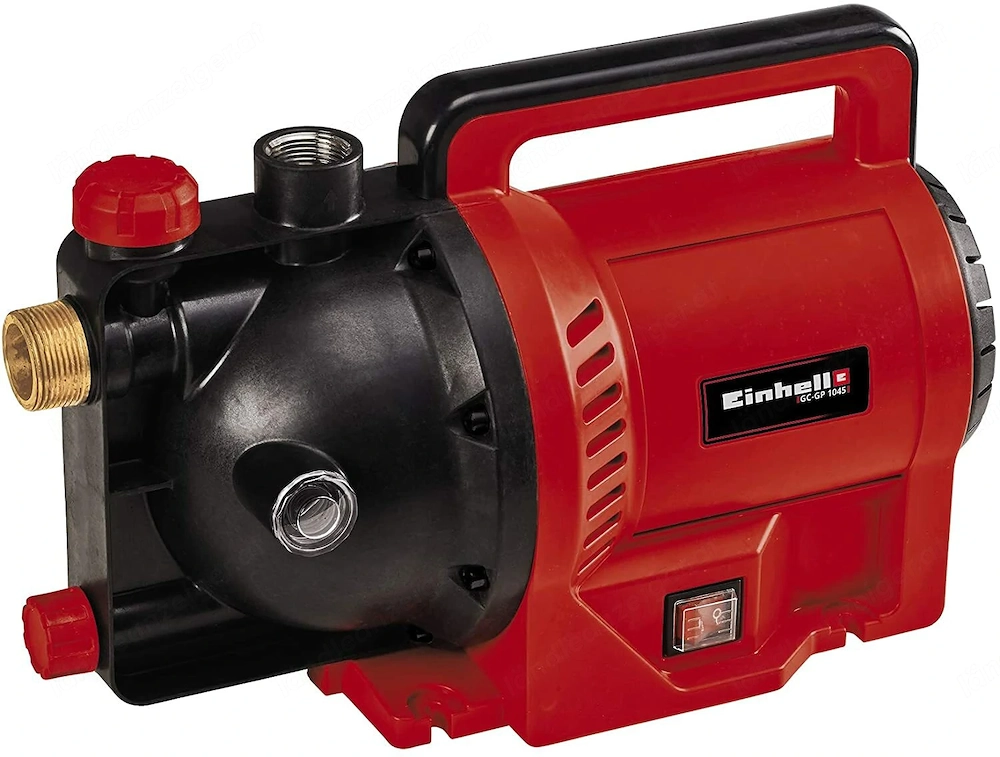 Einhell Gartenpumpe GC-GP 1045 (1.050 W, max. 4500 L h, max. F rderh he 48 m, Wasserf llanzeige, Was