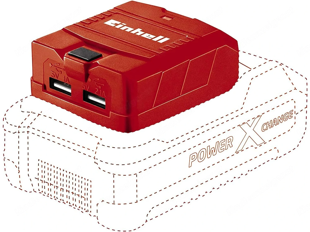 Einhell USB Akku Adapter TE-CP 18 Li USB Solo Power X-Change (Li-Ion, 18 V, externe Stromquelle f r