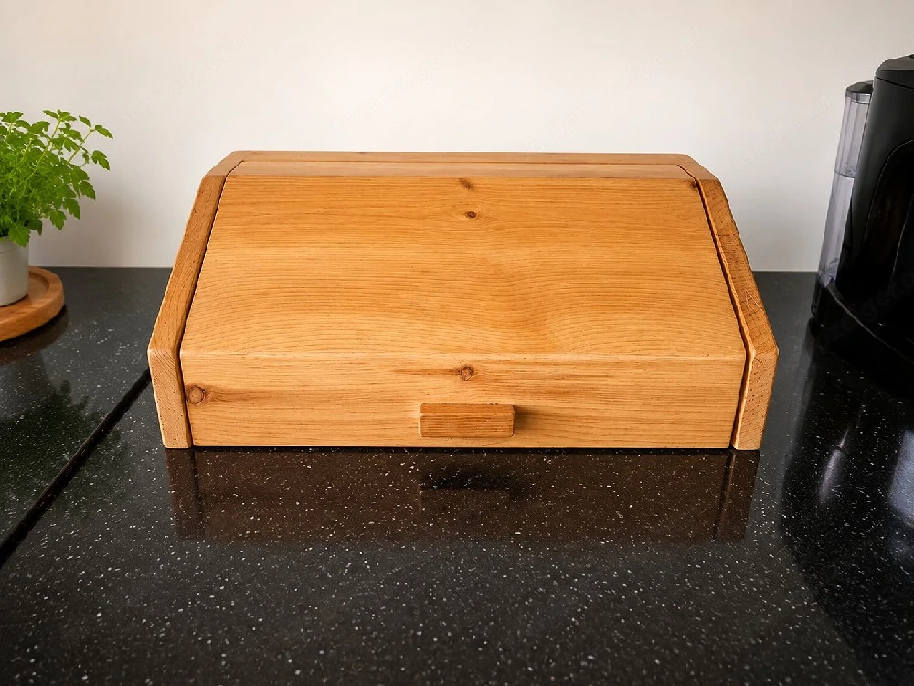 Brotbox aus Zirbe 