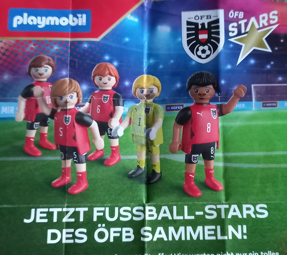 Playmobil ÖFB Stars (Hofer) Tauschangebot