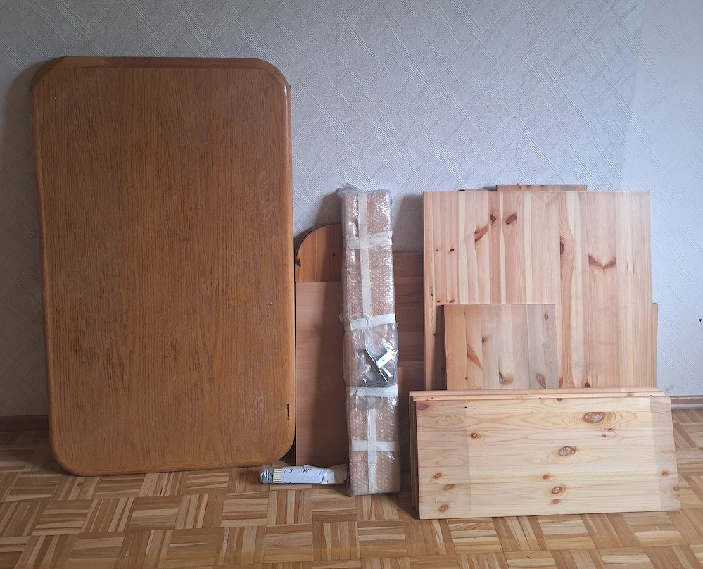 Diverse Holzteile 