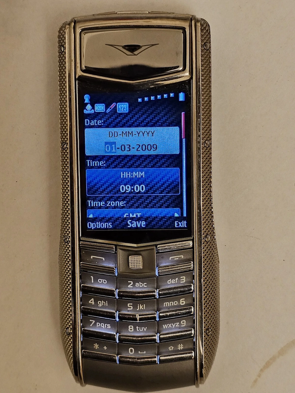Vertu Ascent Ti 0122.610.0 Handy Original 