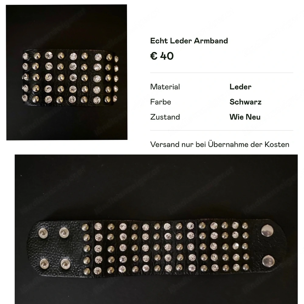 Leder Armband