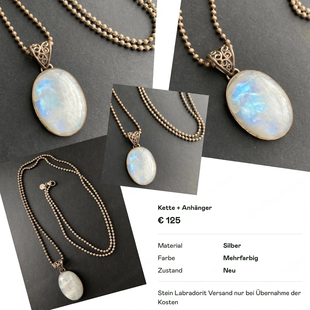 Kette mit Stein 