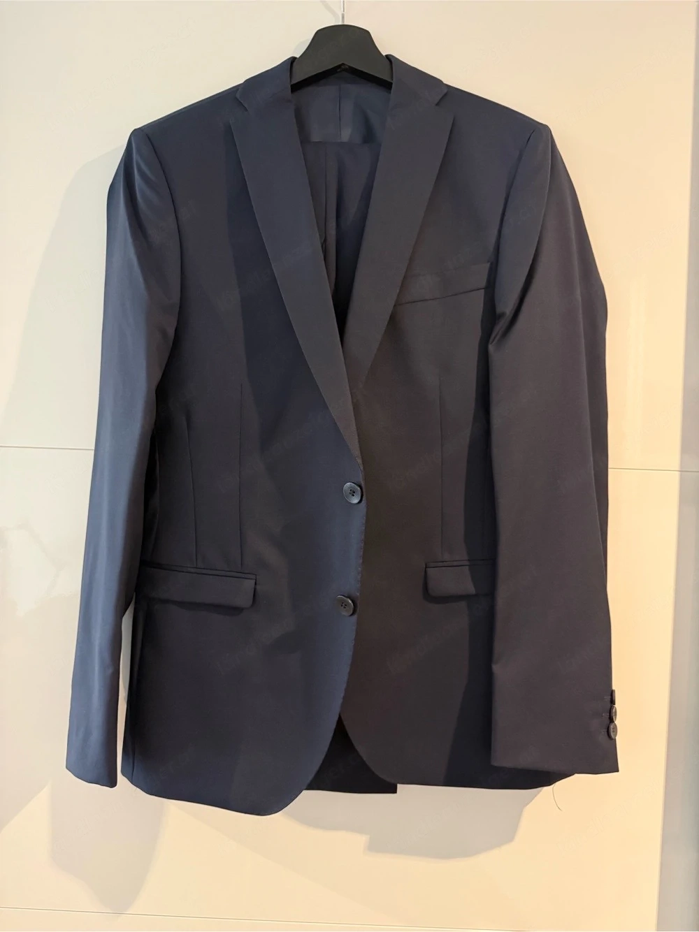 Eleganter Herren Anzug Dunkelblau
