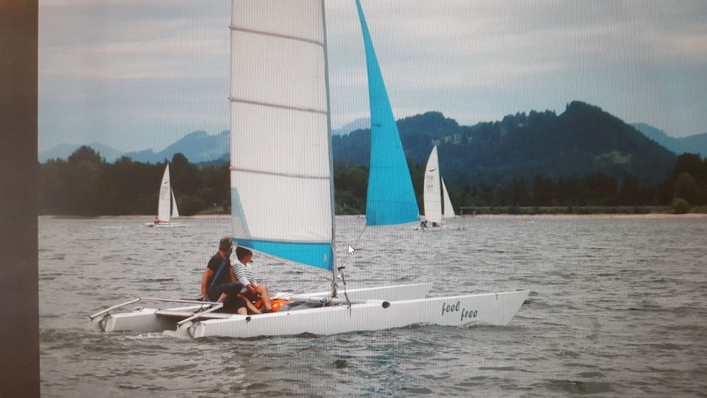 Katamaran Dart 18 auf Wunsch mit Liegeplatz