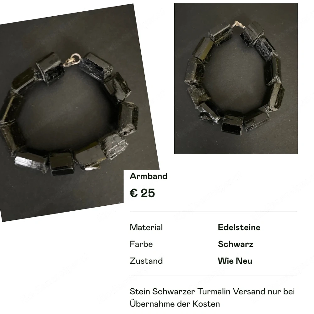 Armband mit echten Steinen