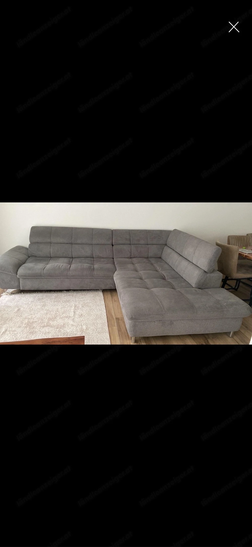 ecksofa grau