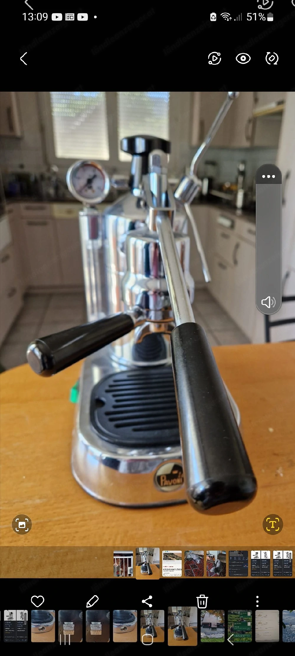 Kaffeemaschine La Pavoni