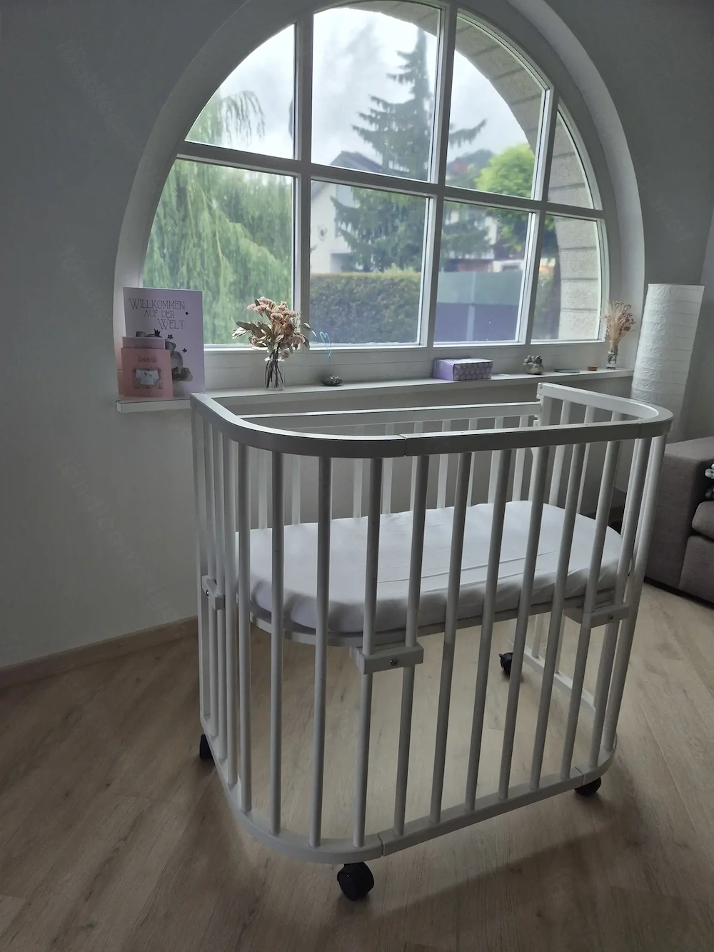 Beistellbett babybay  Maxi Comfort Plus , weiß