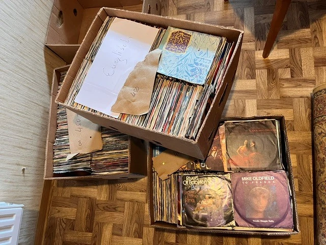Schallplatten Singles