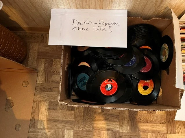  defekte Schallplatten