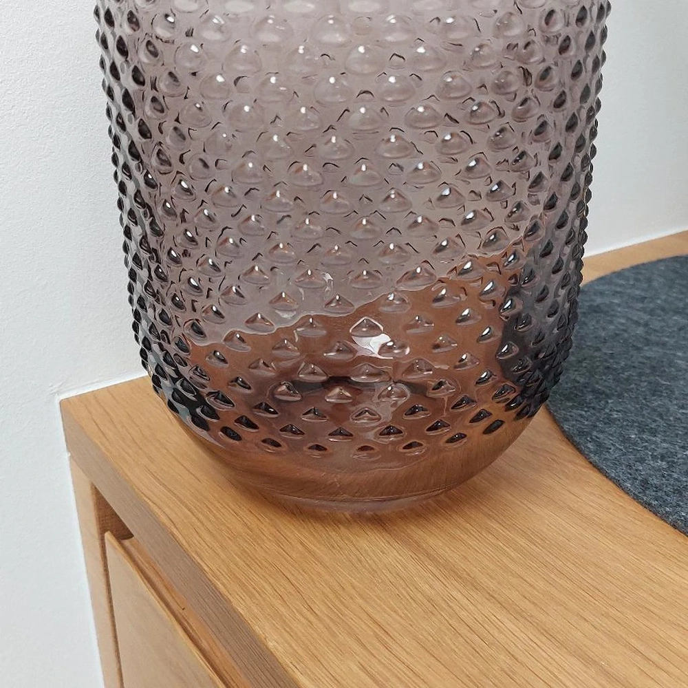 Blumenvase braun wie neu