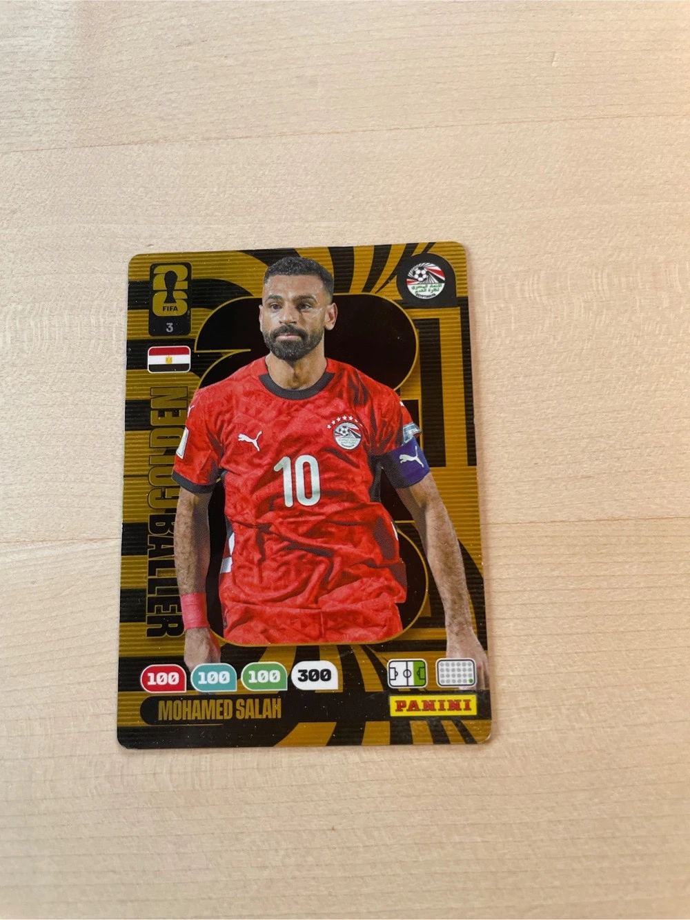 Panini WM Karte Mohamed Salah