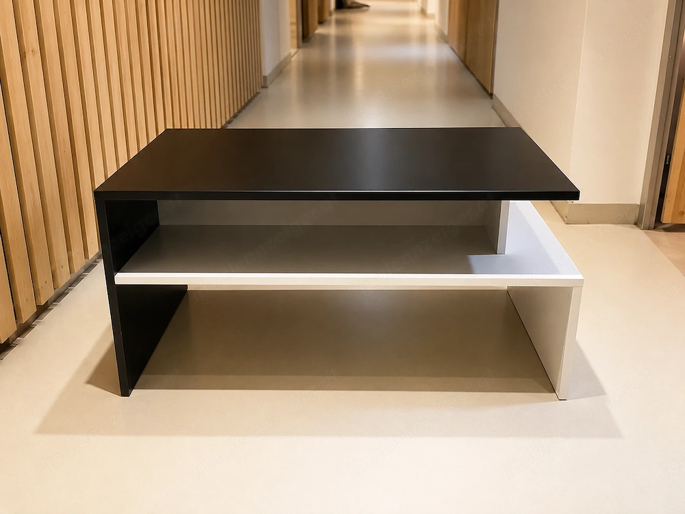 Couchtisch schwarz weiß