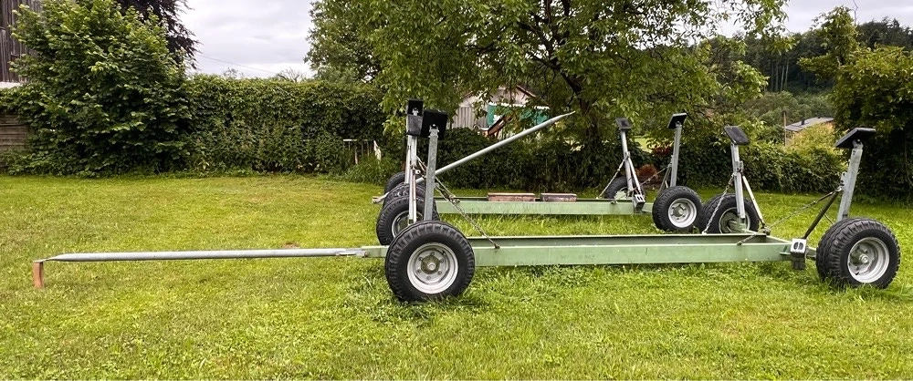 Weber Hafentrailer N4S für Segelboote bis 4,0 Ton. BJ 2014