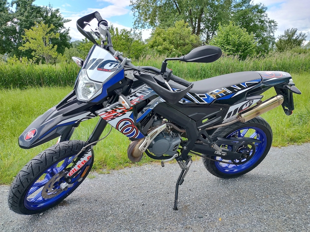 Moped Gilera SMT 50 Drifting