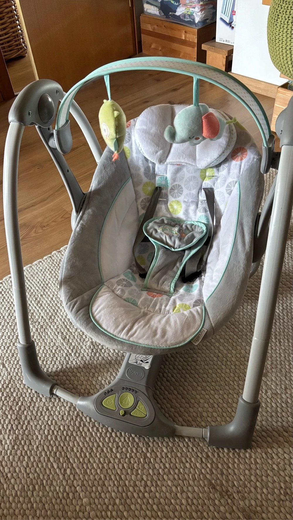 Babywippe mit Batterie