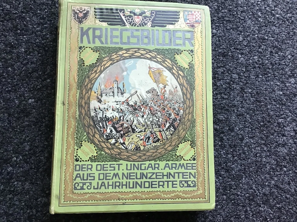 Buch Kriegsbilder 19.Jahrhundert