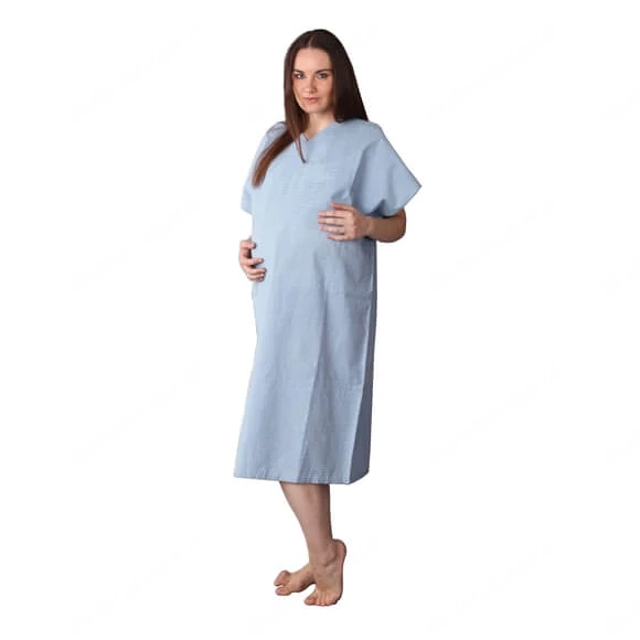 Patient-Friendly Maternity Gown for Daily Hospital Use