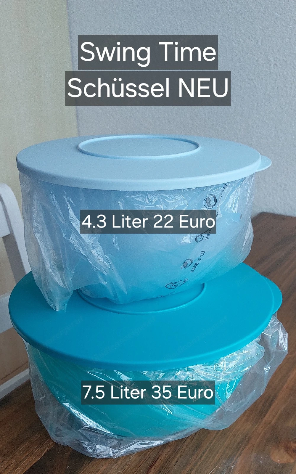Swingtime Schüssel Tupperware NEU ab