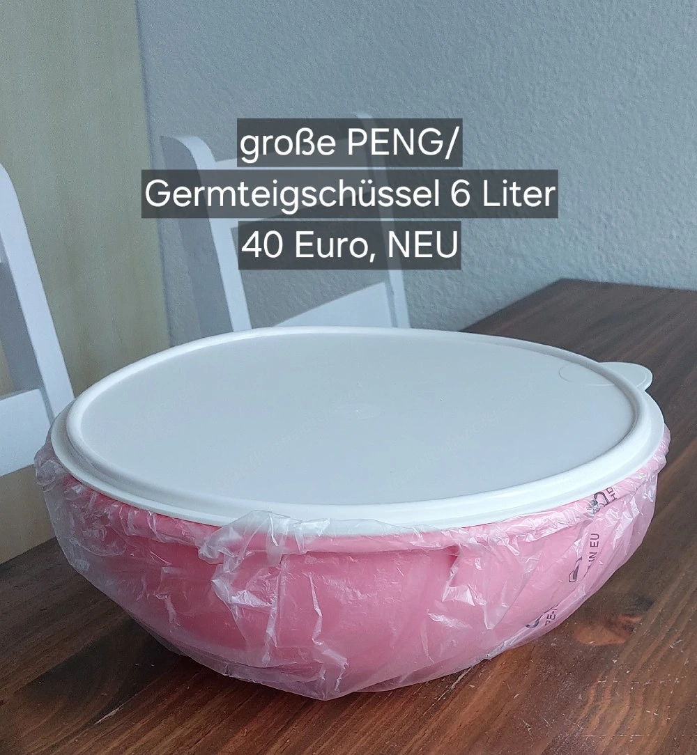 große Germteig Tupperware NEU