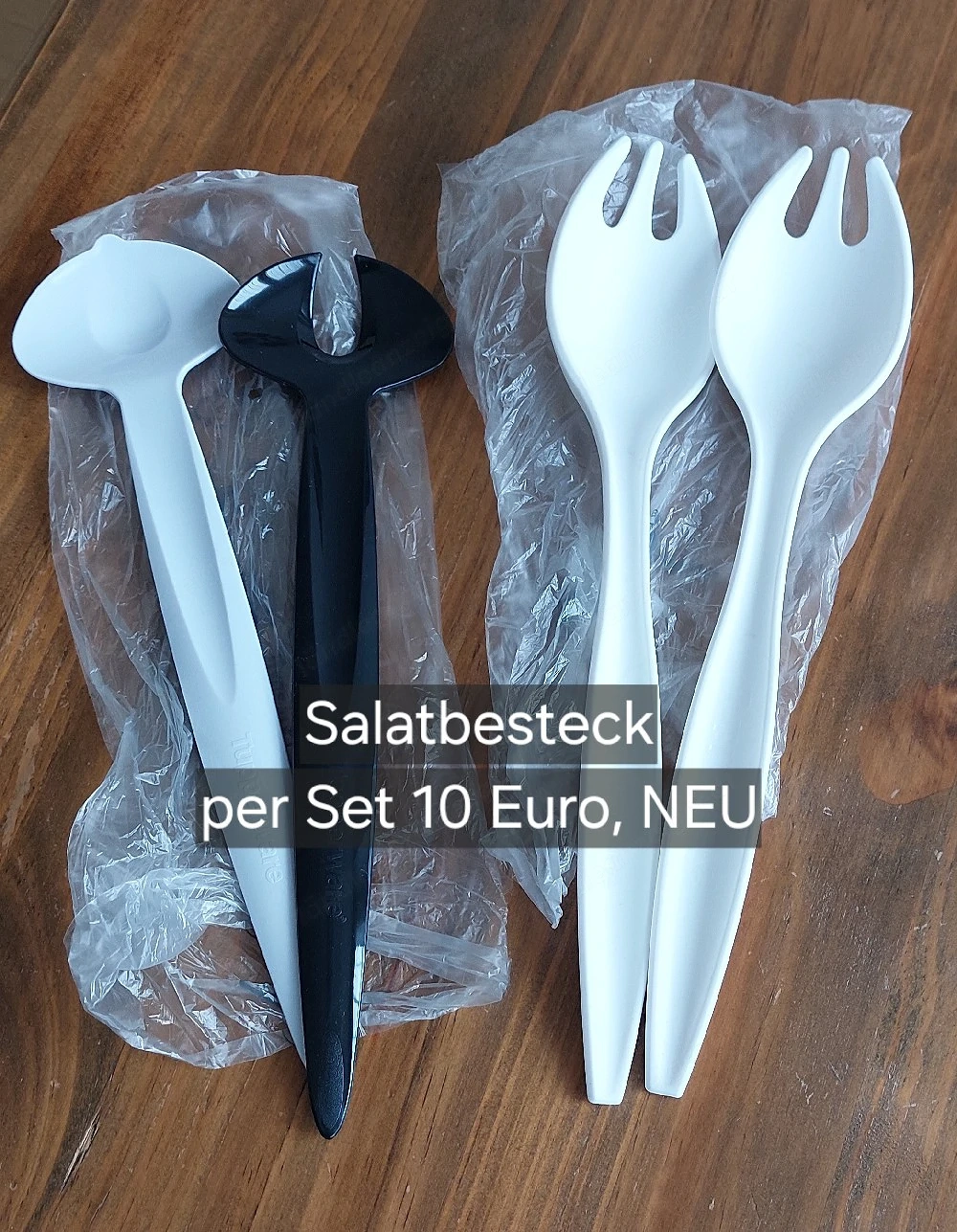 Salatbesteck Tupperware NEU je
