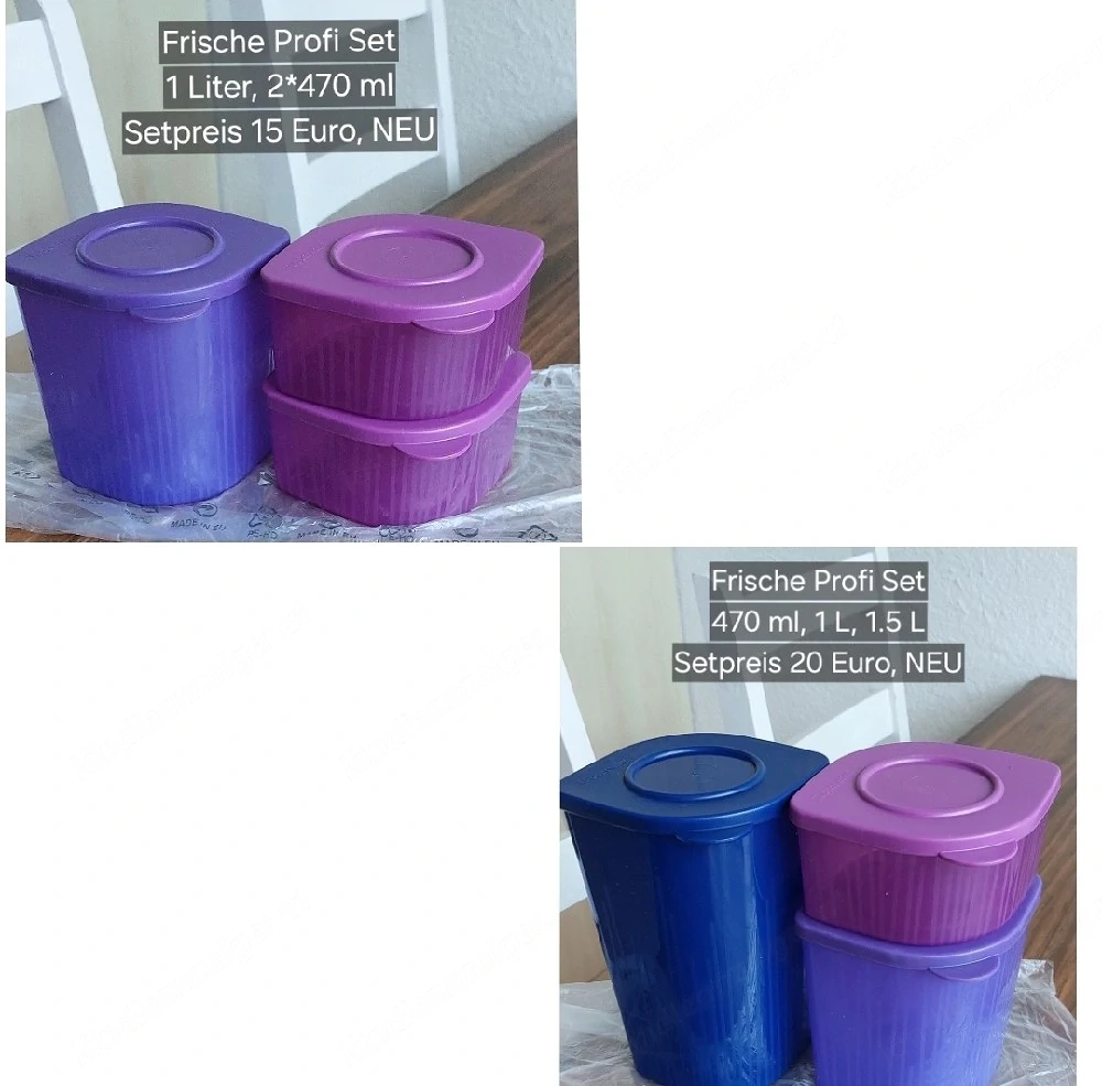 FrischeProfi Set Tupperware NEU ab