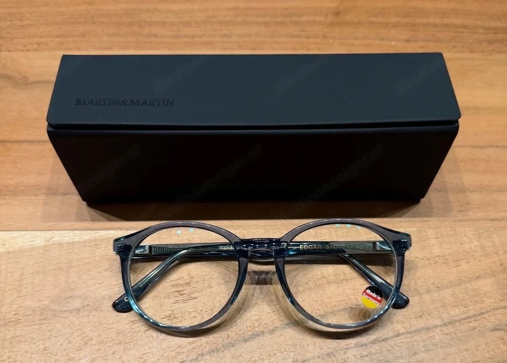 Martin & Martin Brille, Modell Edgar, Farbe 62, Größe 51 19, neu.