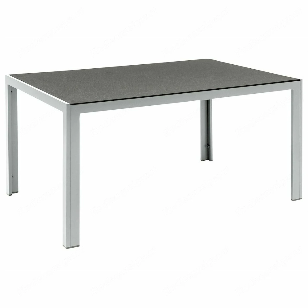 Artikel: Gartentisch Aluminium Grau Wendetischplatte Hochwertiger Artikel aus unserem Online-Shop