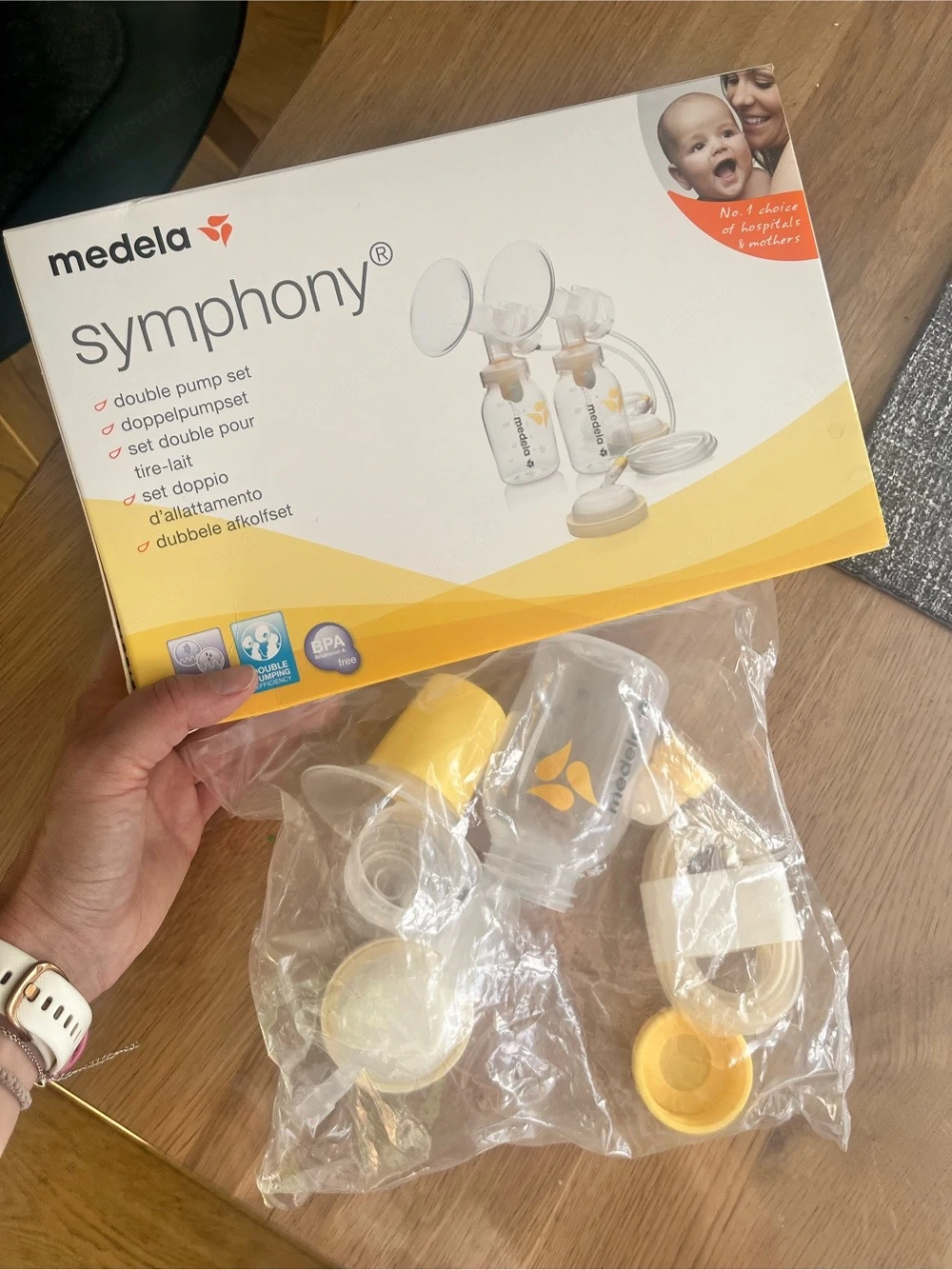 medela Abpumpset NEU