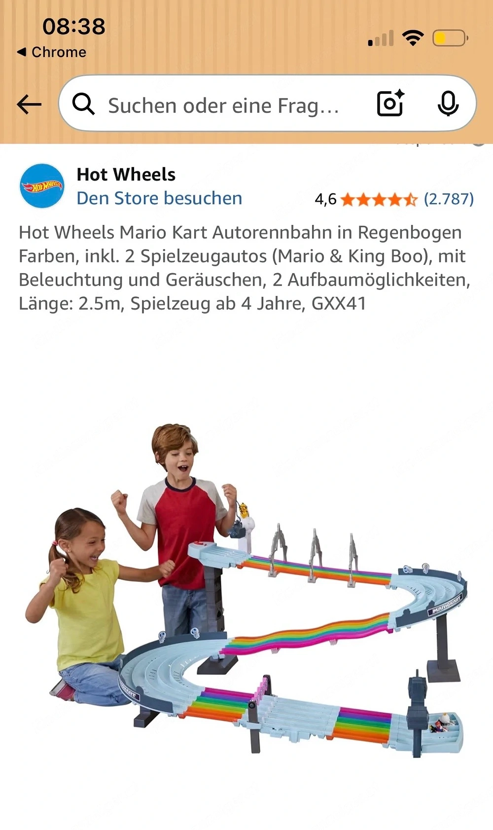 Hot Wheels Mario Kart Bahn