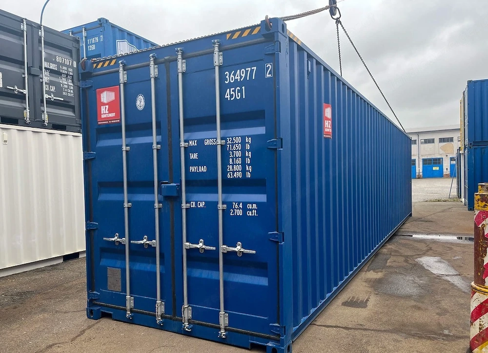 Seecontainer, neuwertig oder gebraucht, 6 m und 12 m