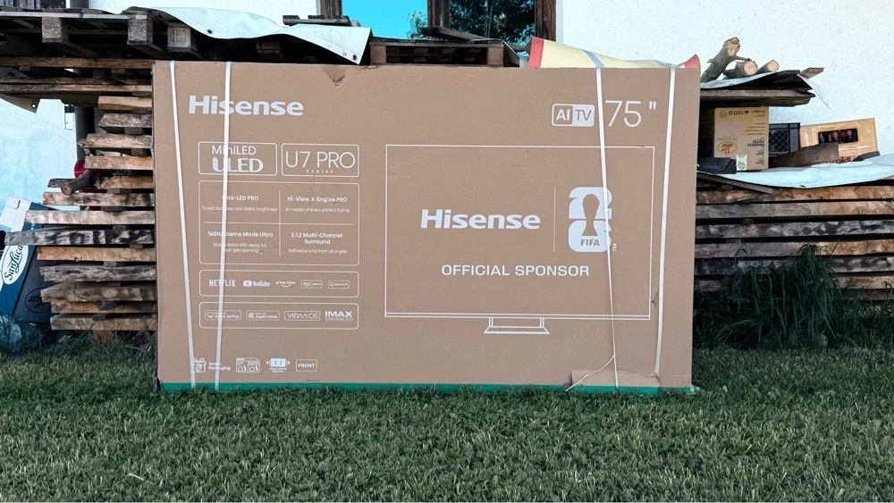 Hisense 75U7Q PRO, originalverpackt, 75 Zoll TV