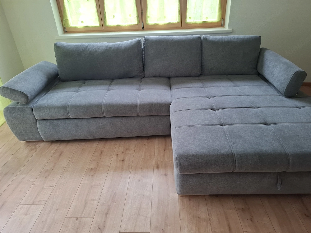 Couch ausziehbar mit Bettkasten