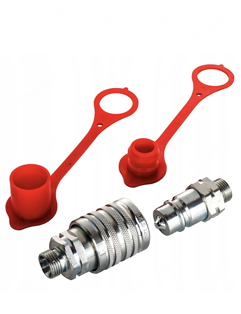 Artikel: 3x Hydraulik Schnellkupplung Steckkupplung Kupplung M18x1,5 Hochwertiger Artikel aus unsere