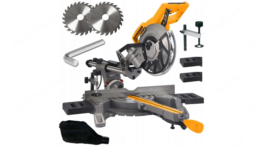 Artikel: Profi Zug-Kapp-Gehrungss ge 310mm 2000W SET Hochwertiger Artikel aus unserem Online-Shop