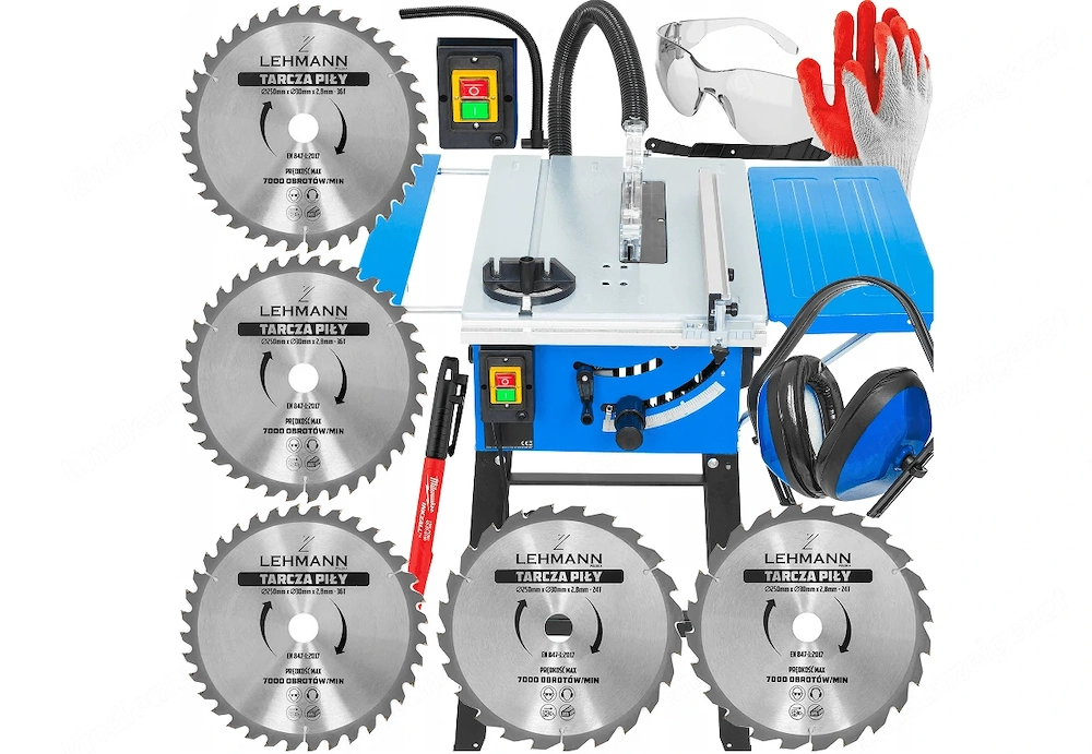 #SALE# Profi Tischkreiss ge 3500W mit XXXL Starter Set