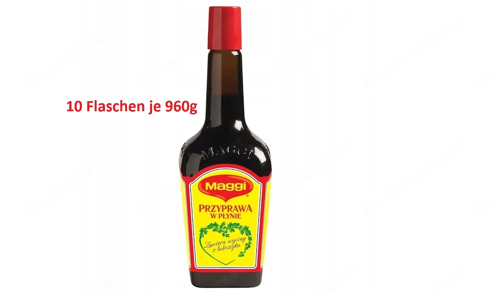 Artikel: 10x Maggi Wuerze je 960g Vorratsflasche Hochwertiger Artikel aus unserem Online-Shop