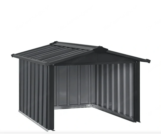 Artikel: Maehroboter Garage Rasenmaeher Dach Carport aus Metall 86 98 63 cm Hochwertiger Artikel aus