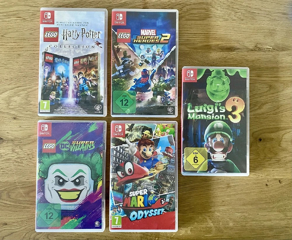 Nintendo Switch Spiele (Einzelverkauf möglich)