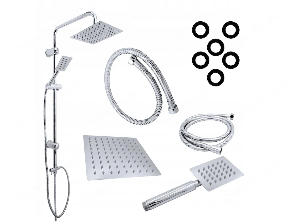 Artikel: #SALE# Shower fitting rain shower complete in a set Hochwertiger Artikel aus unserem Online