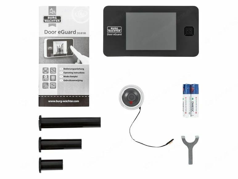 Artikel: Burgwacht door viewer  Door eGuard DG 8100 , electric Hochwertiger Artikel aus unserem Onli