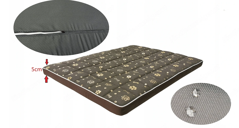Artikel: #BESTSELLER# Dog bed dog cushion animal bed cat bed dog basket sleeping place 120x80x5cm Ho