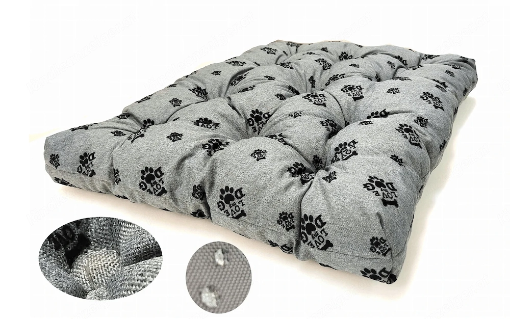 Artikel: #BESTSELLER# Dog bed dog cushion animal bed cat bed dog basket sleeping place 120x80x15cm H