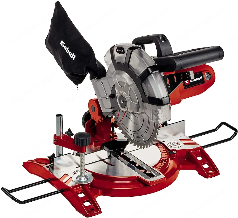 Artikel: Einhell Kapp Gehrungssaege TC MS 2112 1600 W Saegeblatt OE 210 mm Schnittbreite 120 mm schw