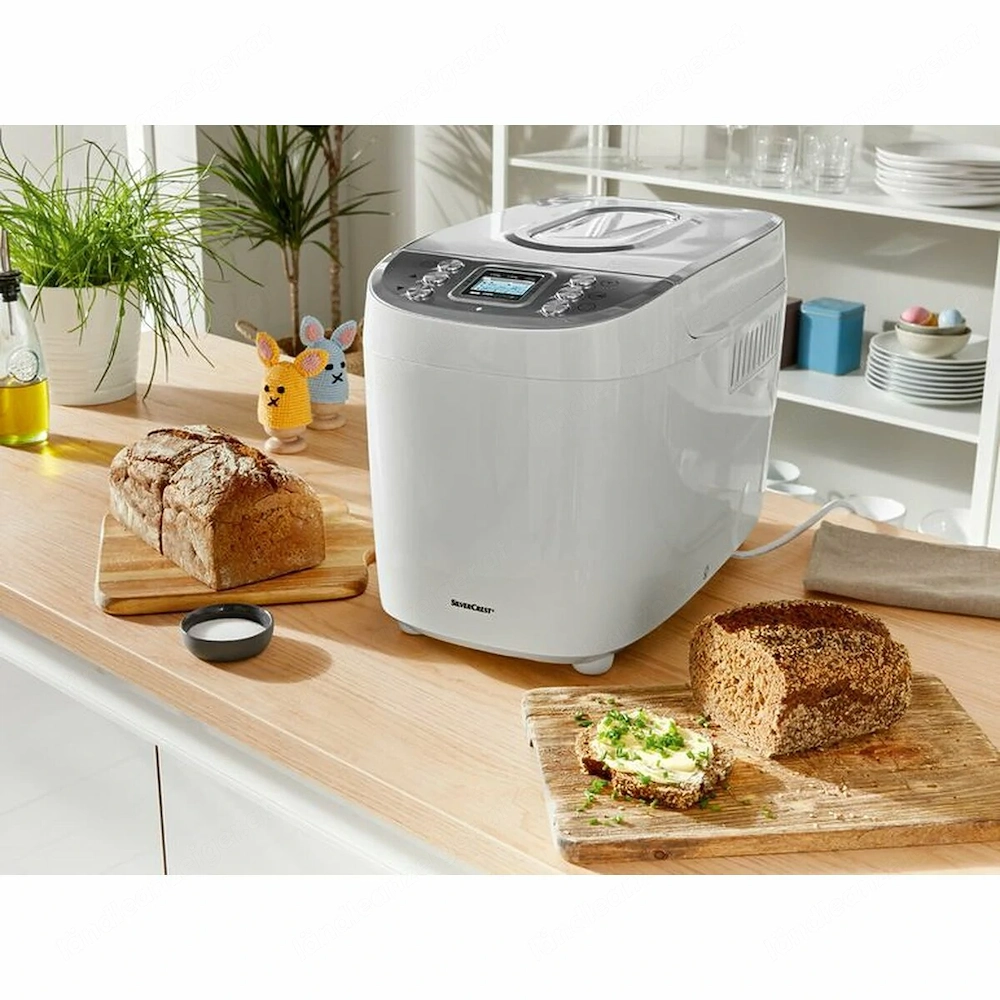 Brotbackautomat Mit 16 Programmen SILVERCREST 3 waehlbaren Braeunungsstufen